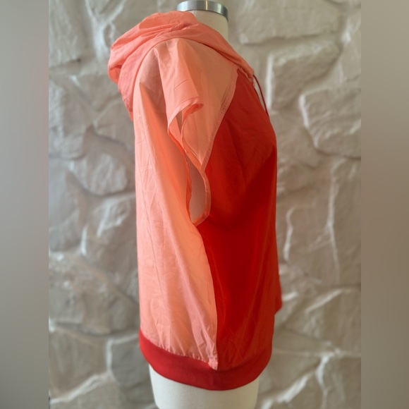 Avia Orange Boxy Windbreaker Hoodie Large - Picture 5 of 8